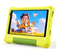 Callsky-Kids Kids Tablet Android 14 for Kids 8 Inch Octa-Core 64GB Toddler Tablet with Shockproof Case WiFi Children Learning with Parental Control, Pre-Installed KIDOZ, Yellow