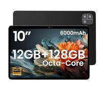 Callsky-Tab Android Tablet, 10.1" Tablet, Octa-core, 12GB RAM, 128GB Storage (Up to 2 TB Expand), 800 x 1280 Full IPS Screen, Eye Protection, WiFi 6 & Bluetooth 5.4, Dual Cameras, 6000mAh Battery