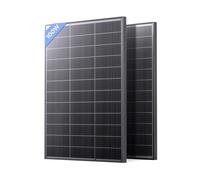 Callsun N-Type 16BB 200 Watt Solar Panel, 2×100W Solar Panels, 25% High Efficiency Monocrystalline PV Module,Compact Space-Saving for RV, Van, Marine, Cabin & Off-Grid 12/24VSystems