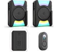 CallToU Hearing Impaired Doorbells with Vibration & Light,Battery-Powered