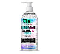 Callus and Corn Remover Liquid, Callus Eliminator, Liquid & Gel for Softening Foot, Rescue Hard Skin, Pain-Free Treatment for Foot & Hand (500ml Pump)