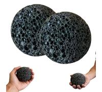 Callus Ball for Hand Grip Training, Moon Grip Ball Callus Rock for Skin Conditioning & Callus Building, Anti-Sweat Rock Climbing Grip Trainer Fidget for Rock-Solid Callused Hands (2pcs)