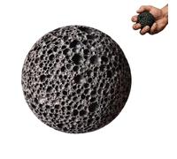 Callus Ball for Hand - Hand Grip Strengthener, Moon Grip Ball, Callus Training Ball, Skin Conditioning Callus Building Grip Training Fidget, Rock Climbing Grip Trainer (Black-4cm-1pc)