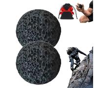 Callus Ball for Hand, Moon Grip Ball Callus Rock, Hand Exercise Balls, Skin Conditioning Callu Building Grip Training Fidget, Grip Trainer for Climbing (2PC)