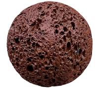 Callus Ball for Hand, Moon Grip Ball Grip Strength Trainer, Textured Anti-Sweat Callus Building Hand Trainer for Rock Climbing, Weightlifting, Gym Fitness Workout (Red brown)