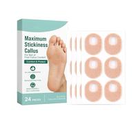 Callus Cushions | Pack of 24 Oval Self-Adhesive Soft Protective Pads | Corn Pads for the Sole of the Foot - Suitable for Men and Women, Boots, Heels, Hands, Walking, Dancing and Work
