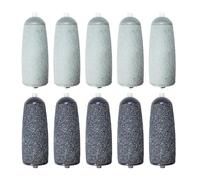 Callus Remover - 10 Pieces Feet File Grinder Replacement | Callus Remover Heads, Heel File Device, Portable Dead Skin removerr, Foot Care Tool for Home Spa Pedicure Beauty Vacation Women Men