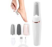 Callus Remover, 2026 Upgraded Electric Callus Remover, Foot File Callus Remover Pedicure Tools with 2 Speeds, for Dry/Calluses/Cracked/Hard Skin - Soft Smooth Skin (White)