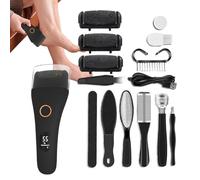 Callus Remover Electric,Foot Callus Remover Tool Electric | Heavy Duty Cordless Portable Grinder Scrubber Sander for Pedicure Manicure Home Spa Shower Bath Travel
