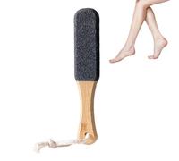 Callus Remover Foot Scrubber, Professional 5-Sided Pedicure Foot File with Wooden Handle & Carbide Silicon Material, Dead Skin Rasp Exfoliator for Feet Care