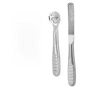 Callus Shaver, Pedicure Tools Callus Remover for Feet Hard Dead Skin Remover 2pcs Stainless Steel Callus Shaver Anti Skid Handle Foot Care