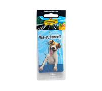 CALLVIN | Car Air Freshener Sentorettes | Eliminates Odours & Refreshes the Interior | Fragrant Fresh Air Diffusers (Single, Dark Vas Y - Strawberry Scent)