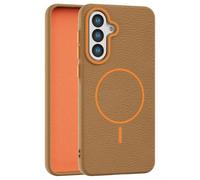 Callyue for Samsung Galaxy A26 Case Brown, [Compatible with Magsafe], Soft Non-Slip Shockproof Protective Bumper Cover for Samsung A26