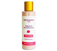 Calm and Calamine UK | Calamine Lotion for Irritated Itchy Skin 150ml | Phenol Free Calamine and Zinc Oxide Lotion