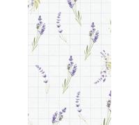 Calm Bloom Hardcover Notebook - Lavender Edition | 6x9 | 250 pages: Premium ruled notebook aesthetic