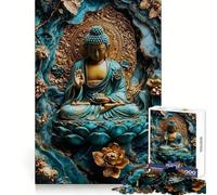 Calm Buddha Zen Kintsugi Teenagers Puzzles 1000 Piece Jigsaws Boost Memory Mind Soothing Fun Quality Cut Ideal Present (38x52cm)
