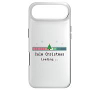 Calm Christmas Loading Pastel Pixel Art - Cute Holiday Case for iPhone Air