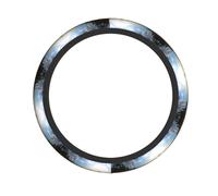 Calm Coastal Scene -Print Best Non-Slip Steering Wheel Cover - Universal Fit For Cars, Suvs & Trucks - Thermal Protection Neoprene Grip