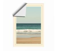 Calm Coastal Unframed Wall Art Print A3 (42×29.7cm), Wall Decor for Living Room, Bedroom, Office & Home, Art Gift
