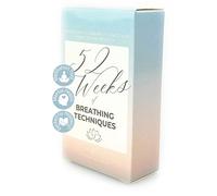 Calm Collective 52 Breathwork Cards - Vagus Nerve Breathing Exercises for Anxiety Relief, Emotional Regulation, & Cortisol Manager - Biohack Mental Health & Relaxation Gift (Travel Size)