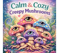 Calm & Cozy: Creepy Mushrooms: Coloring Book for Adults | Cute Creepy & Bold Easy Designs