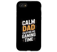Calm Dad Enjoying His Gaming Time Gamer Father Case for iPhone SE (2020) / 7/8