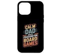 Calm Dad With A Passion For Board Games Strategy Case for iPhone 12 Pro Max