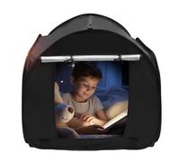 Calm Down Corner Tent,Sensory Tent for Special Needs | Calming Hideaway Lair Black out Extra Large - Strong Silver Coated Sensory Hideaway with Roller Blind and