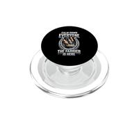 Calm Down Everyone The Farrier Is Here Horseshoer PopSockets PopGrip for MagSafe