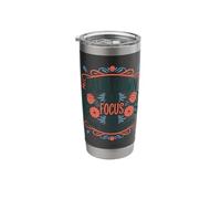 Calm Down Focus Sun Salutations Yoga Stainless Steel Insulated Tumbler