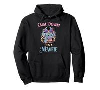 Calm Down It's A Newfie Dog Lover Newfoundland Pullover Hoodie