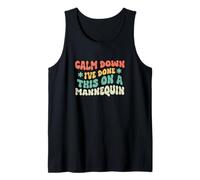 Calm Down I've Done This On A Mannequin Paramedic EMT Tank Top