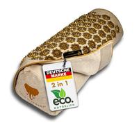 CALM ELEPHANT ORIGINAL 2-in-1 Acupressure Pillow with Heating Function, Knee and Neck Support, Buckwheat, Removable Spikes, Ergonomic Pillow for Comfort and Relaxation, Beige
