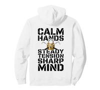 Calm Hands, Steady Tension, Sharp Mind Locksport Enthusiast Pullover Hoodie