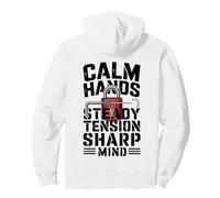 Calm Hands, Steady Tension, Sharp Mind Locksport Enthusiast Pullover Hoodie
