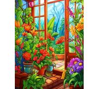 Calm in the Garden: 500 Pages to Color and De-Stress.: Escape reality with detailed garden illustrations.