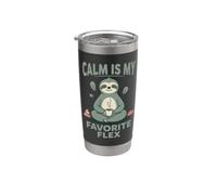 Calm is My Favorite Flex Embrace Inner Peace and Joy Stainless Steel Insulated Tumbler