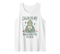 Calm is My Favorite Flex Embrace Inner Peace and Joy Tank Top