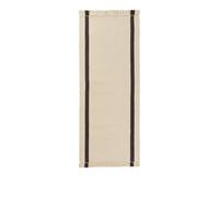 Calm Kilim Carpet 80x200 Dark Off-White/Coffee