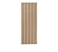 Calm Kilim Carpet 80x200 Dark Sand/ Off-White