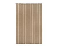 Calm Kilim Rug 200x300 Dark Sand/ Off-White