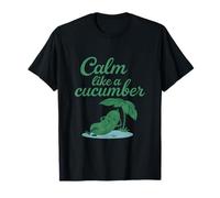 Calm Like a Cucumber Plant Parent Garden Design T-Shirt