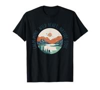 Calm Mind, Wild Heart, Nature Soul T-Shirt