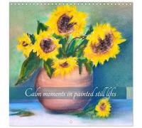 Calm moments in painted still lifes (Wall Calendar 2026 12" x 24" / 30 x 60 cm (open)) CALVENDO 12 Month Wall Calendar