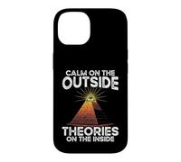 Calm On The Outside Theories On The Inside Conspiracy Case for iPhone 14