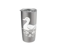 Calm On The Surface Funny Busy Mom Work Gift Duck Humor Stainless Steel Insulated Tumbler