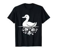 Calm On The Surface Funny Busy Mom Work Gift Duck Humor T-Shirt