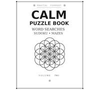 CALM Puzzle Book for Adults: Word Searches, Sudoku & Mazes | 100 Mindful Puzzles for Relaxation & Stress Relief | Large Print Activity Book with ... Volume 2): WORD SEARCHES • SUDOKU • MAZES