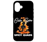 CALM SPINE SPICY QUADS Case for iPhone 16