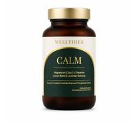 Calm & Stress Support Complex | Reduce Cortisol & Anxiety | L-Theanine, Magnesium Bisglycinate, Lemon Balm, Passionflower, Lavender, Taurine & Zinc | High Strength Premium Formula | Made in the UK
